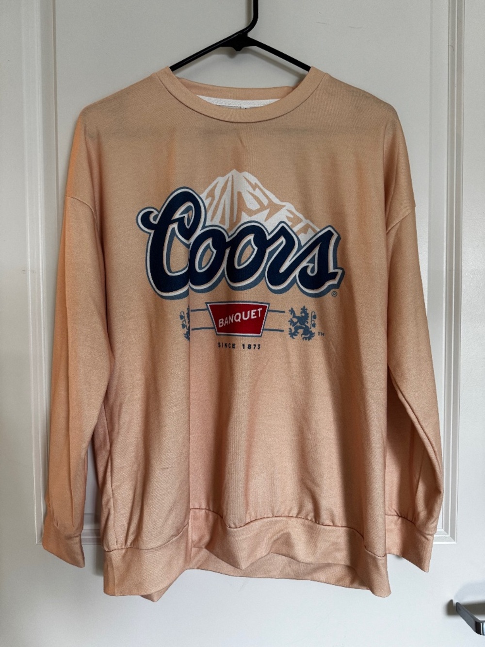 Coors Tan Sweatshirt Crewneck